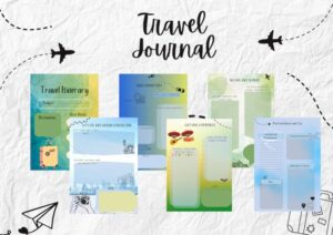 Digital Travel Planner, Digital Travel Journal, Travel Itinerary ...